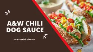 A&W Chili Dog Sauce Recipe
