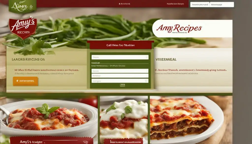 Amy's Recipes Online