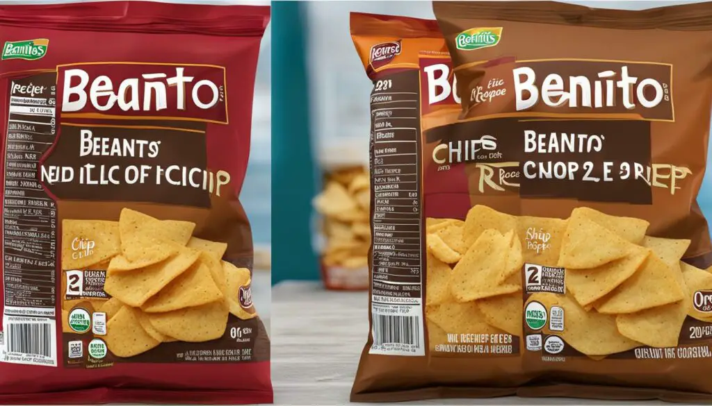 Beanitos chips comparison