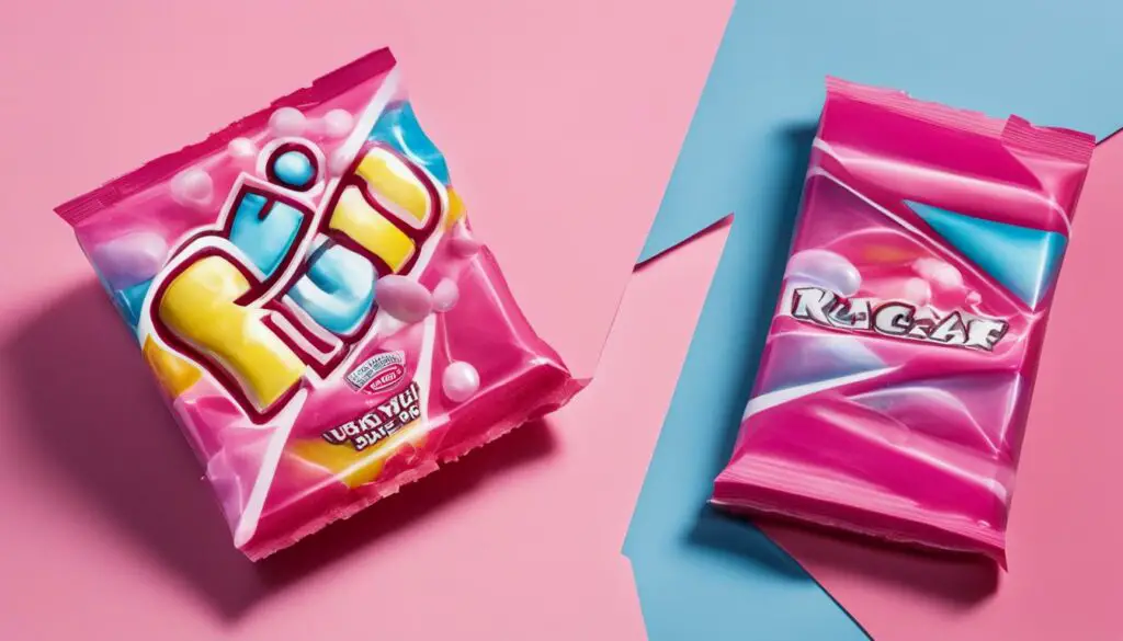 Bubble Yum product change