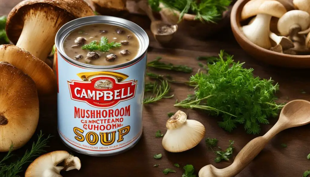 Campbell's Mushroom Soup Can