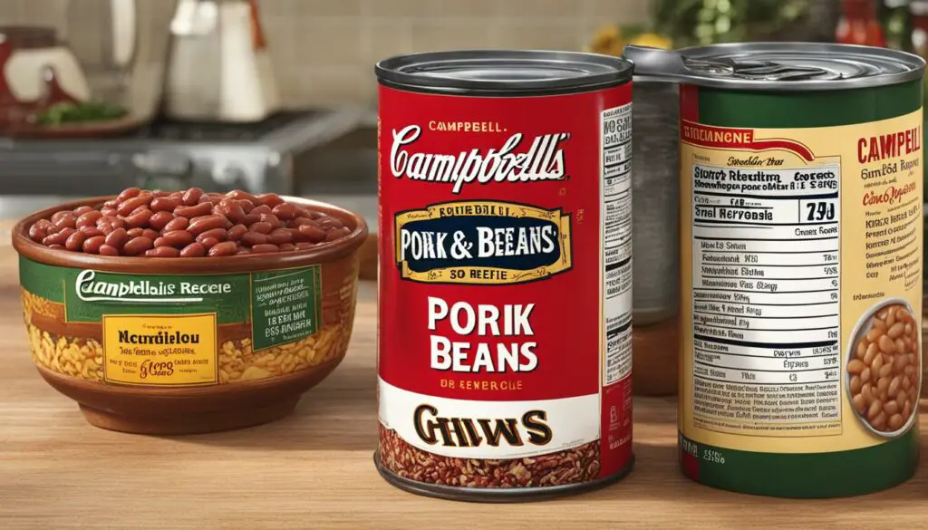 Campbell's Pork and Beans Recipe Comparison