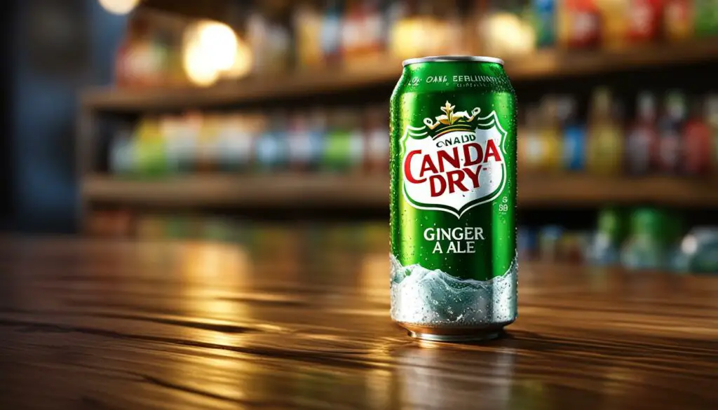 Canada Dry ginger ale can