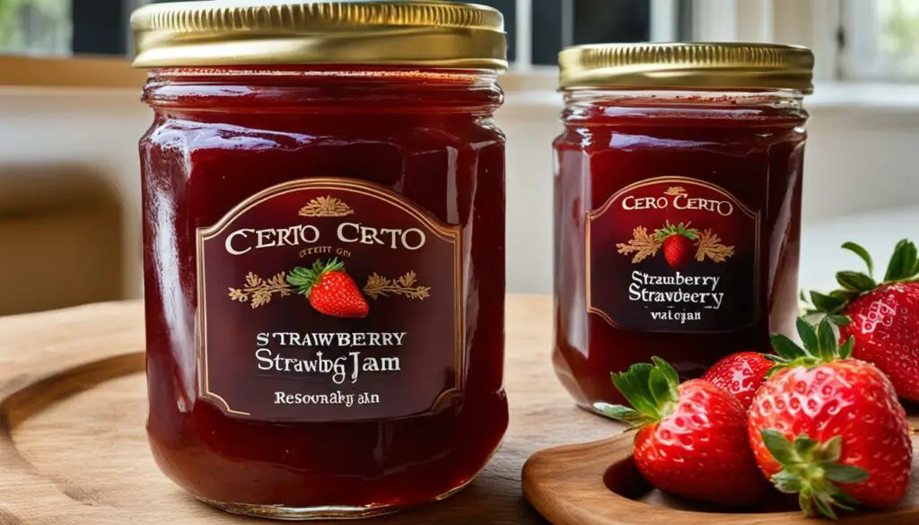 Certo Cooked Strawberry Jam Recipe Comparison