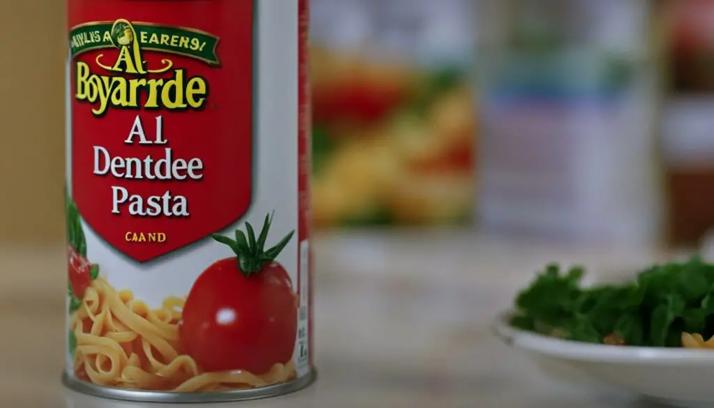 Chef Boyardee canned pasta products