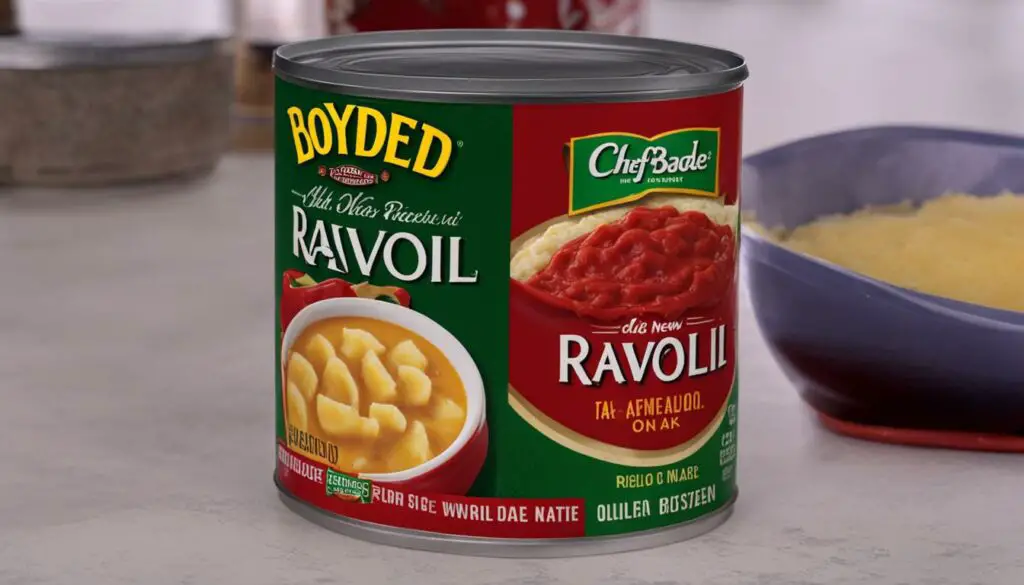 Chef Boyardee product modification