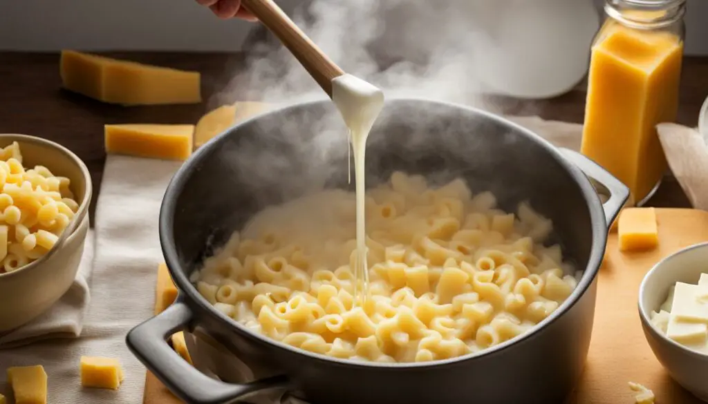 Cooking Macaroni and Cheese