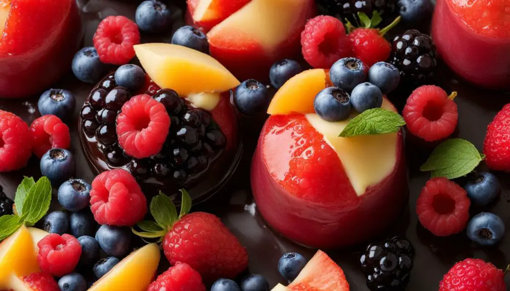 Delicious Who Pudding with Fresh Berries