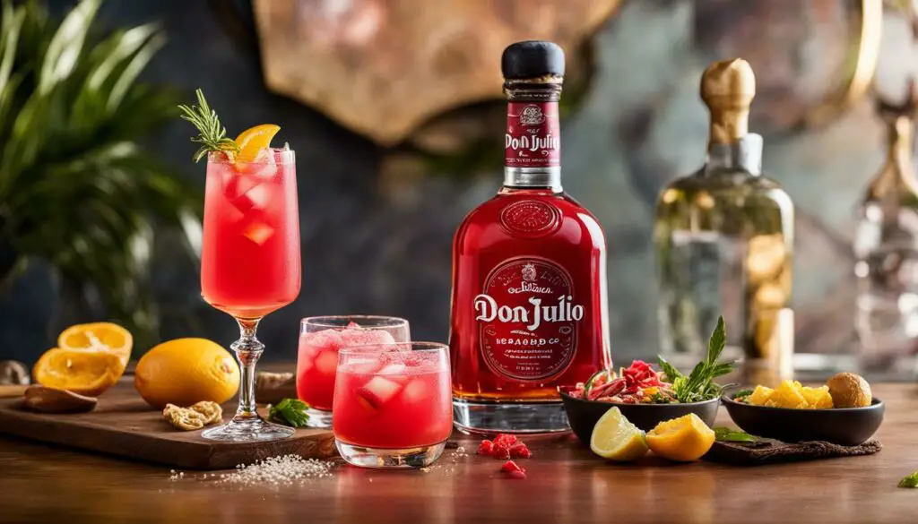 Don Julio Rosado Cocktail Pairing
