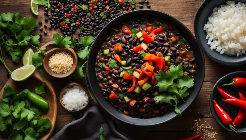 Lantana black bean recipe