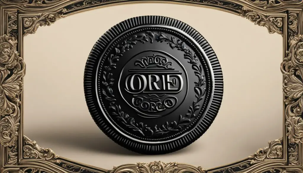Oreo cookie in its classic form