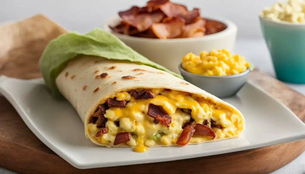 Popeye's breakfast wraps