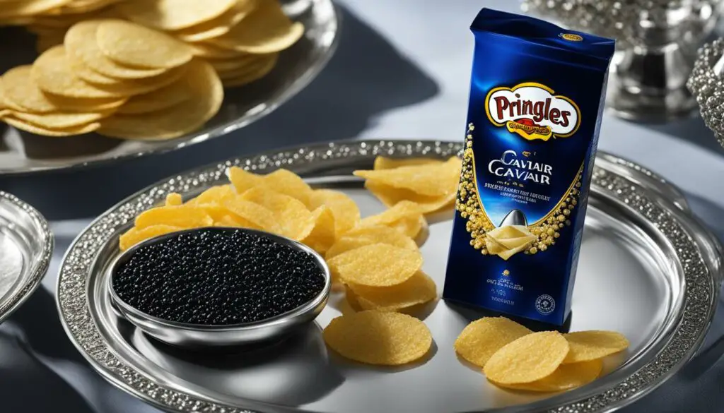 Pringles collaboration with The Caviar Company