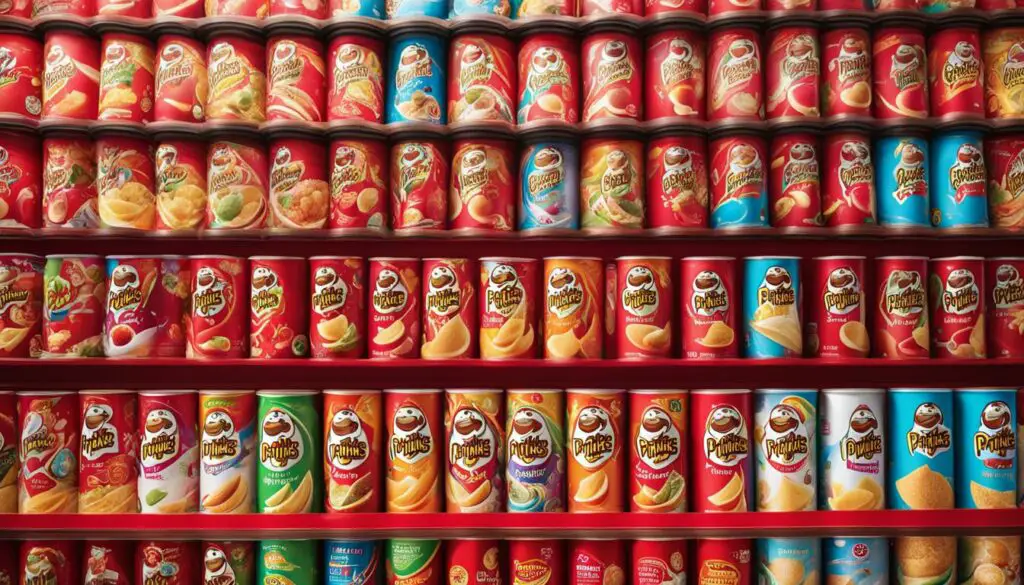 Pringles recent packaging and branding update