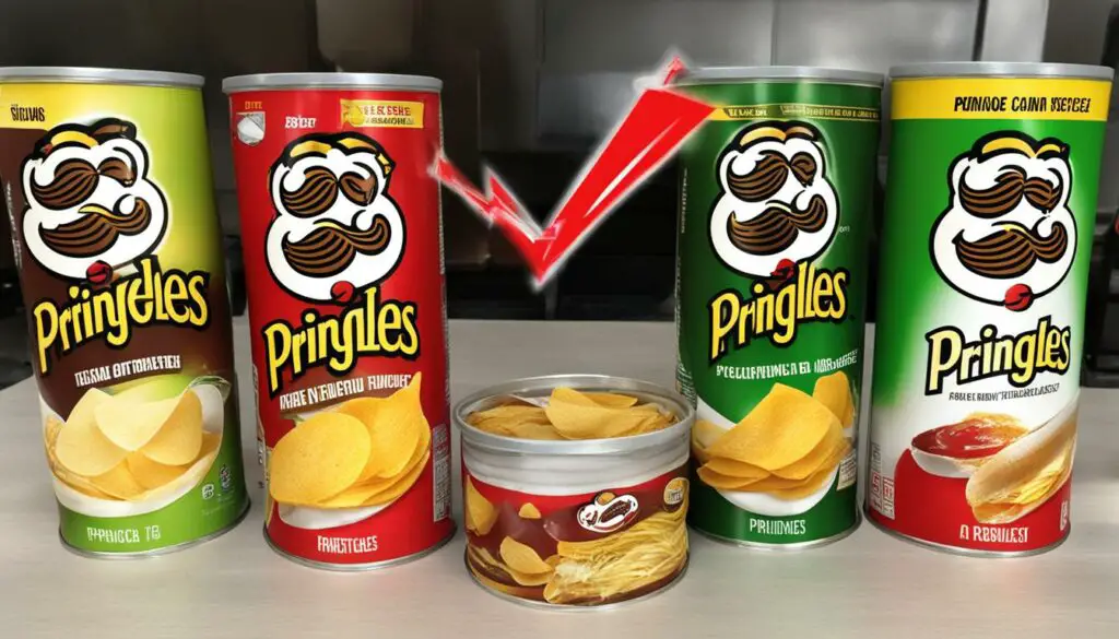 Pringles recipe change