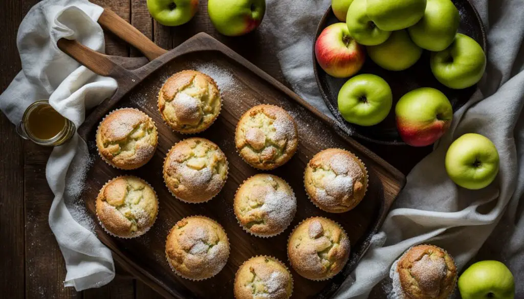 Quick May Apple Muffins
