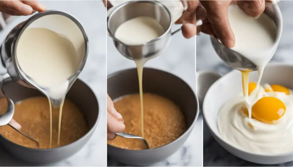 Recipe requires 1/3 cup of milk step-by-step guide