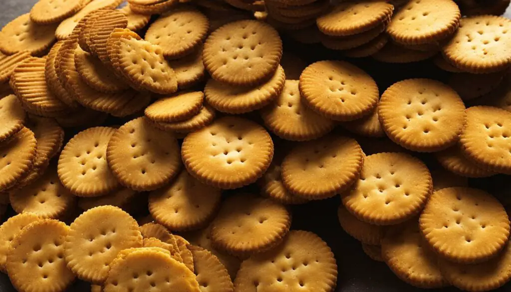 Ritz Crackers before and after transformation