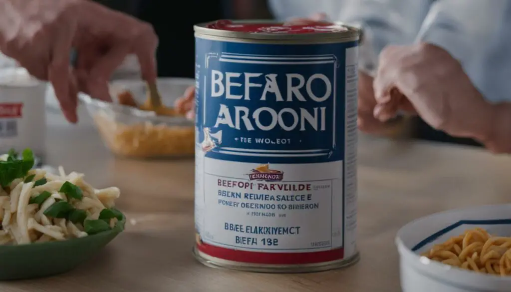 Rumors of Beefaroni Recipe Change