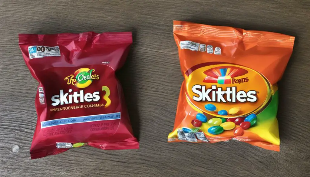 Skittles Ingredients Modification