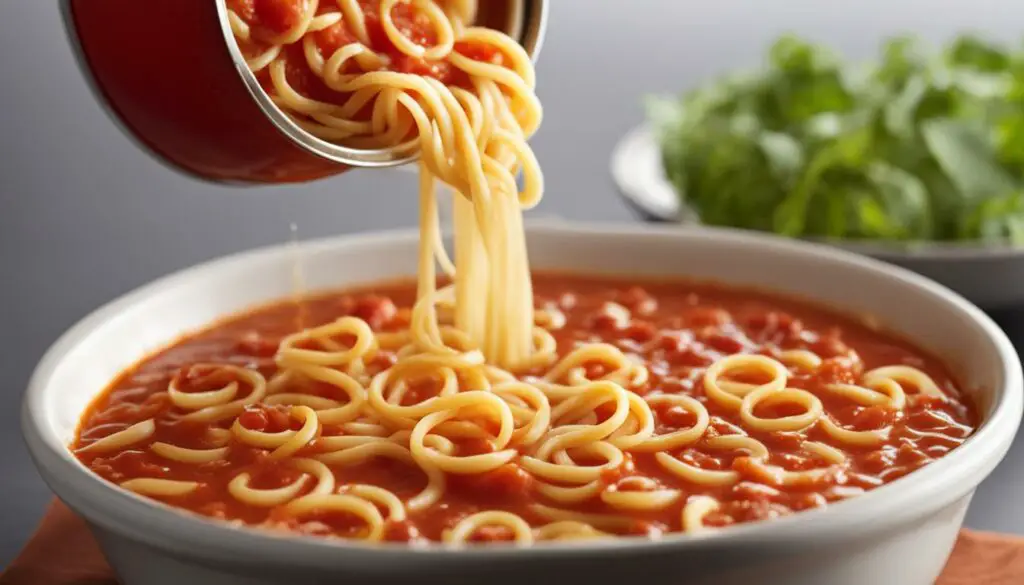 SpaghettiOs can