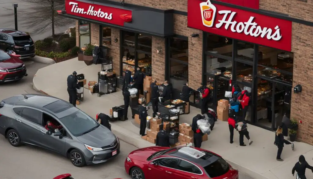 Tim Hortons breakfast delivery and pickup