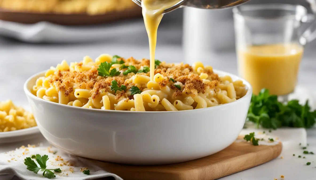a macaroni and cheese recipe calls for 1/3 cup