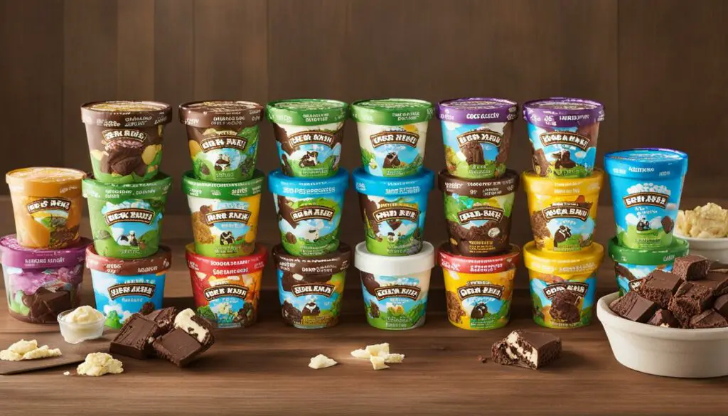 ben and jerry's core flavors