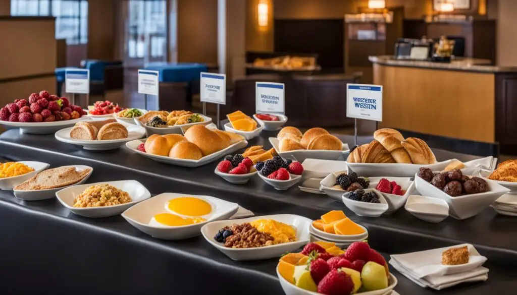 best western breakfast service