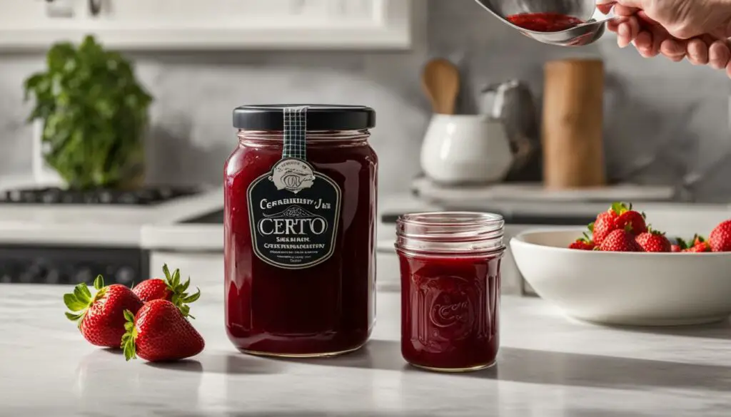 certo cooked strawberry jam recipe modification