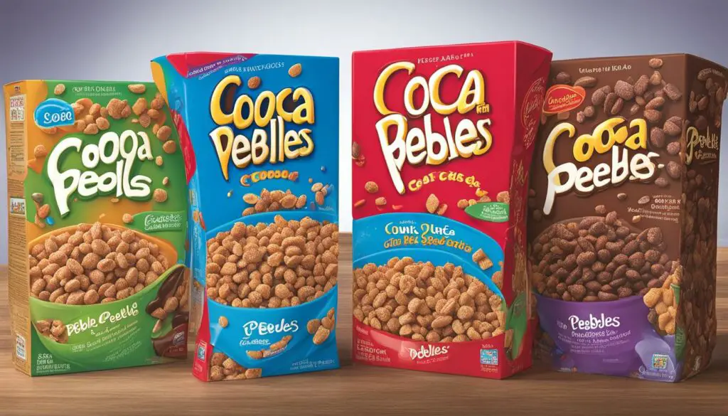 cocoa pebbles packaging change