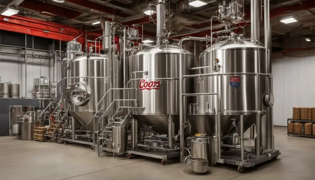 coors brewing modifications