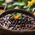 did lantana change black bean recipe