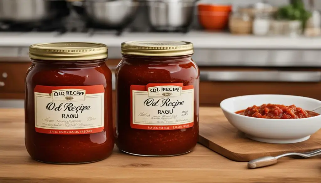 did ragu alter their sauce recipe