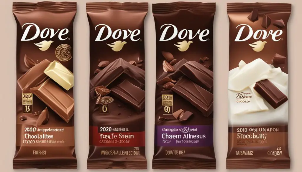 dove chocolate taste difference