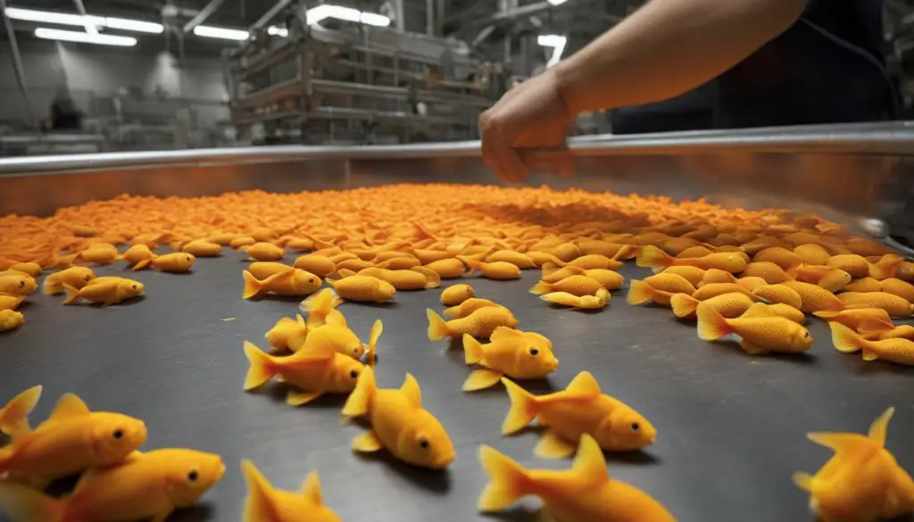 goldfish production changes