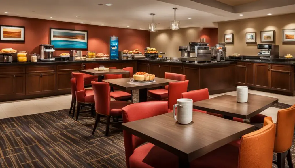 hampton inn breakfast service