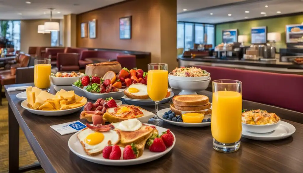 holiday inn express breakfast cost