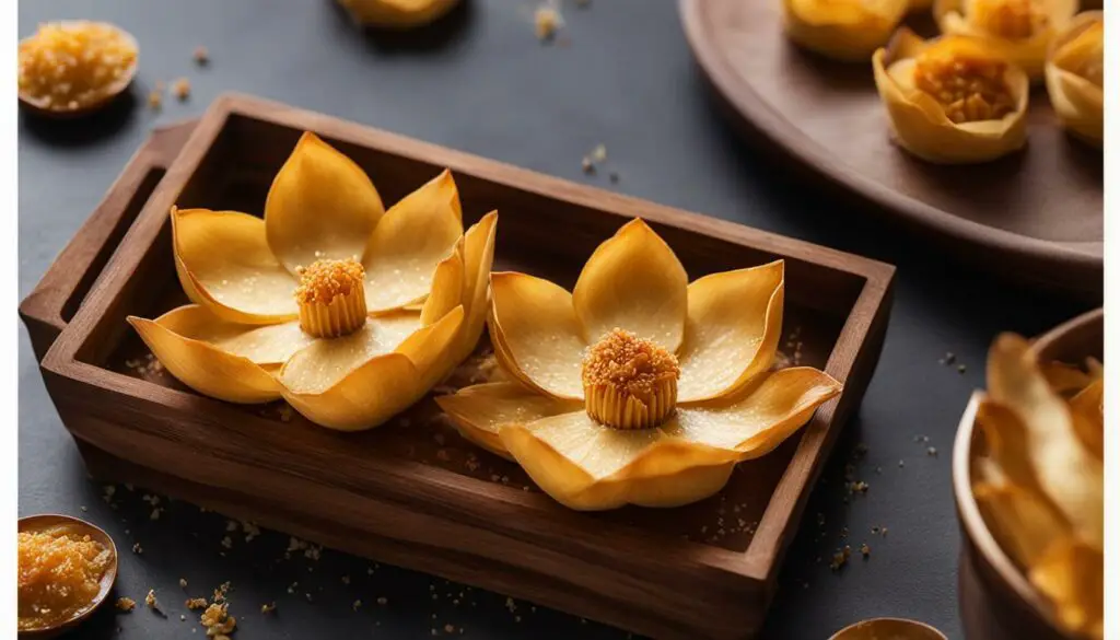 homemade lotus flower crisp recipe