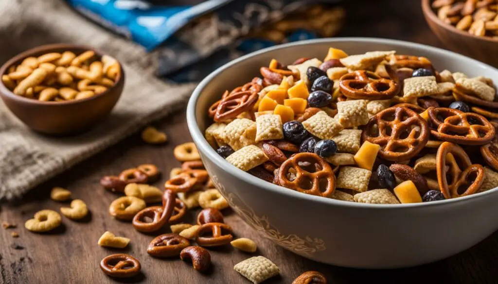 homemade snack mix recipe