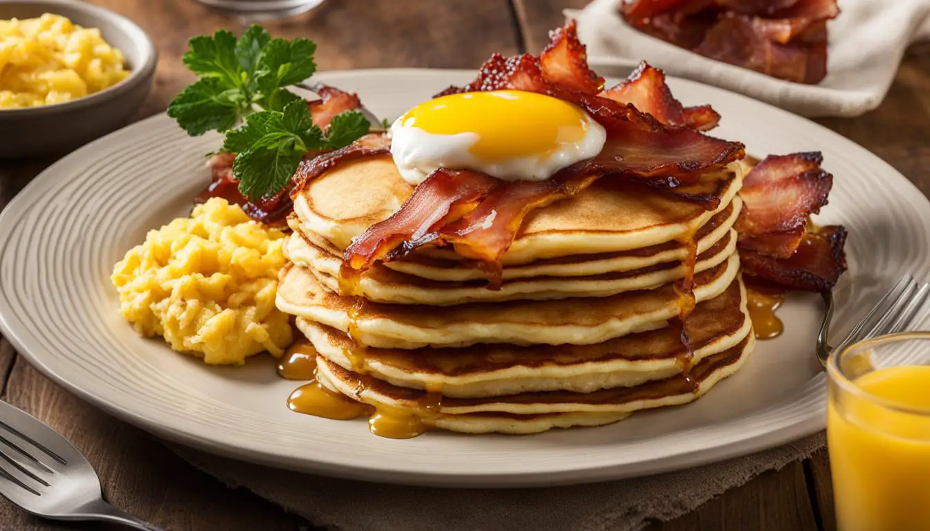 how much is a big breakfast with hotcakes