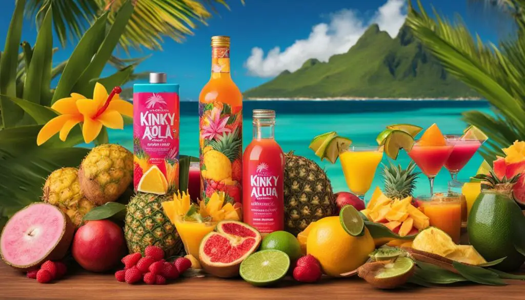 irresistible mixers for kinky aloha alcohol