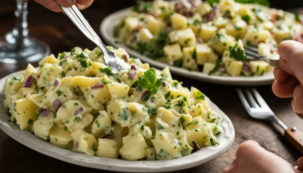 isaac's potato salad recipe change