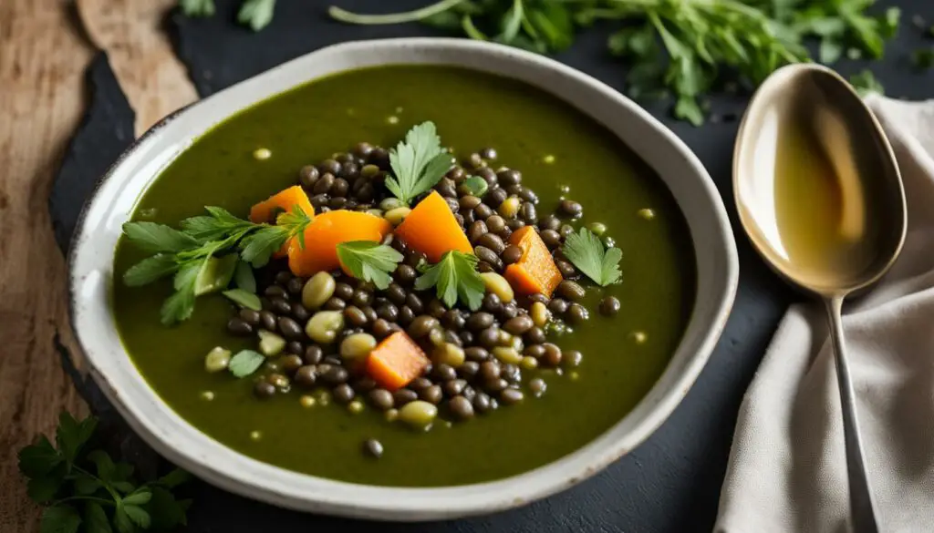 lentils in gourmet cuisine