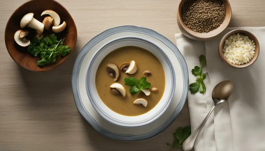 mushroom soup recipe modification