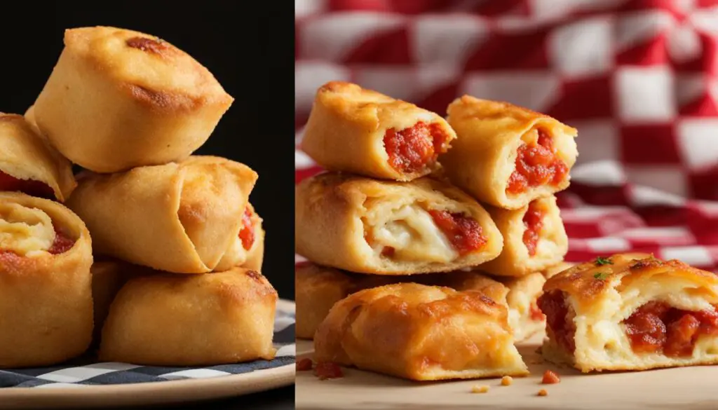 pizza rolls taste difference