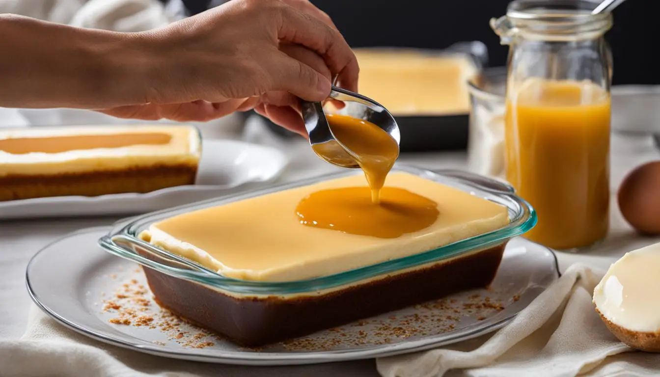 presentation of leche flan recipe with pictures