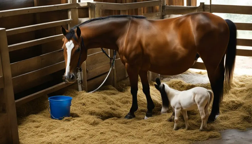 recip mare care during gestation