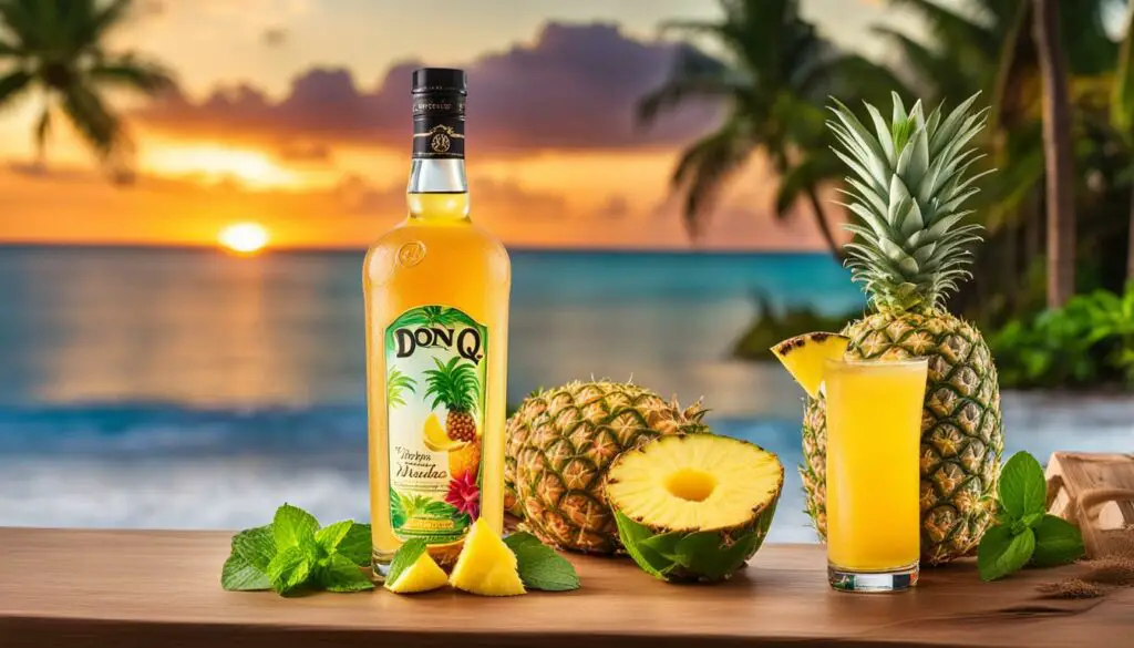 refreshing don q pineapple rum drinks