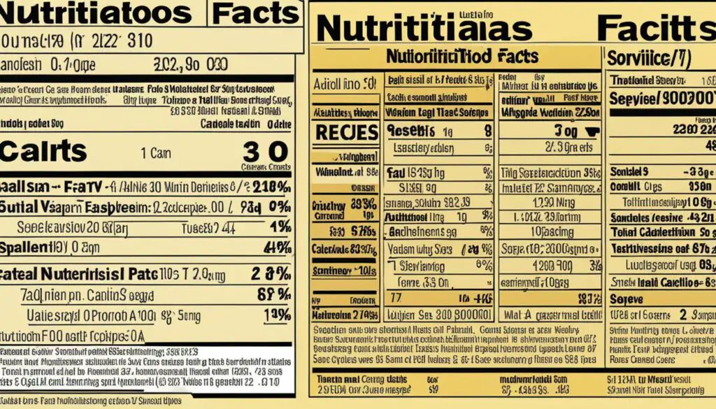 spaghettios nutritional information